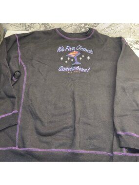 VTG Big Dogs Women’s Small Five O’Clock Somewhere Sweatshirt